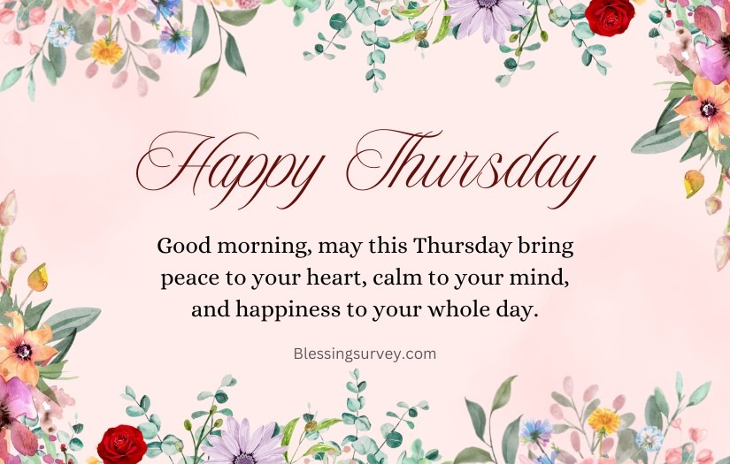 Cute Thursday Blessings