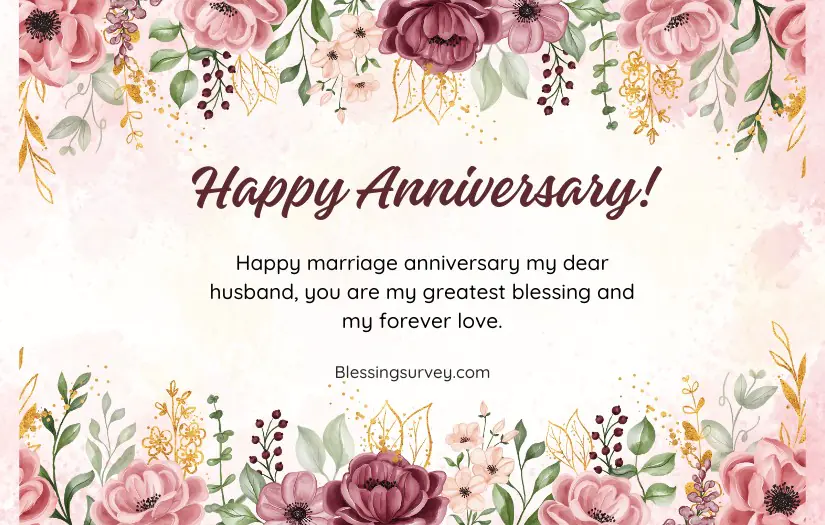 Marriage Anniversary Wishes For Husband