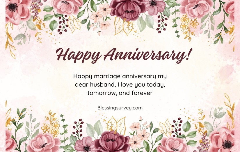 Heart Touching Marriage Anniversary Wishes For Husband