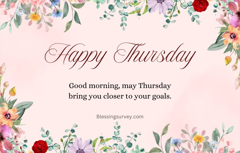 Cute Thursday Blessings Images