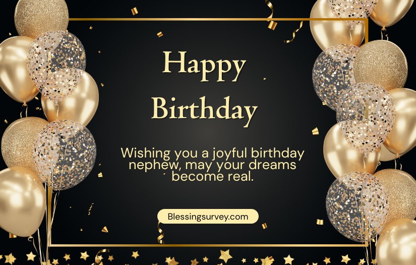Happy Birthday Wishes For Nephew From Aunt
