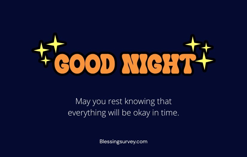 Good Night Blessings Prayers Images
