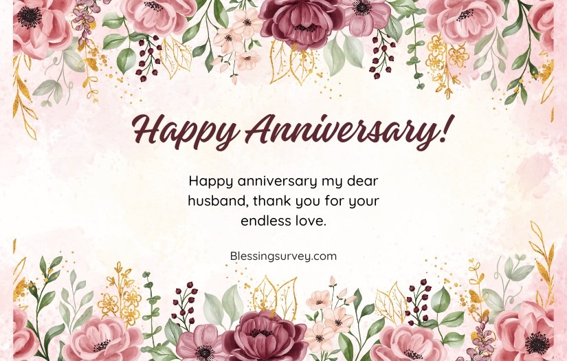 Happy Marriage Anniversary Wishes For Husband