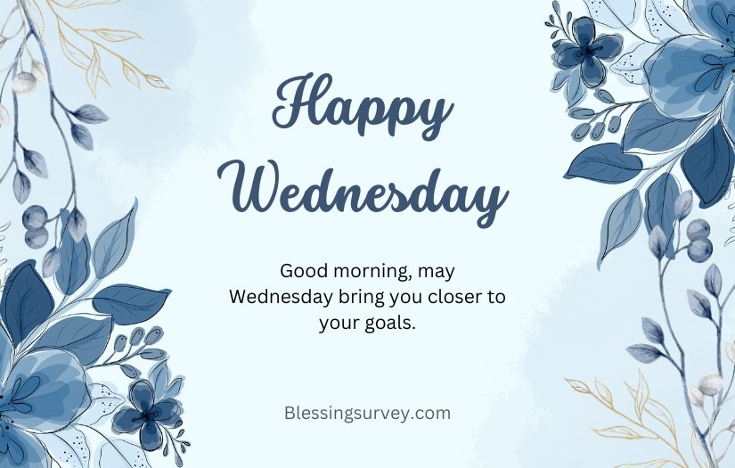 Good Wednesday Morning Blessings