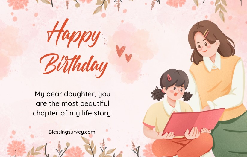 Heart Touching Birthday Wishes For Daughter From Mother