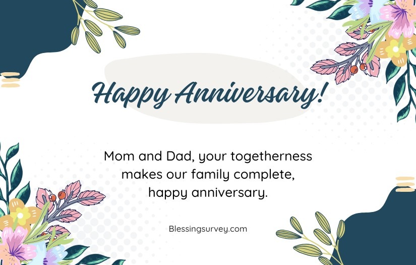 Heart Touching Anniversary Wishes For Parents