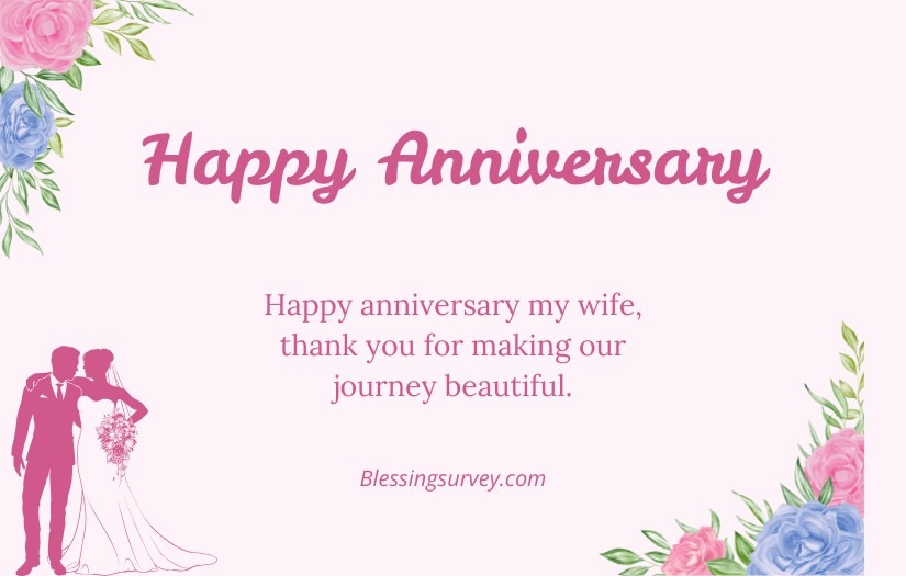 Marriage Anniversary Wishes for Wife