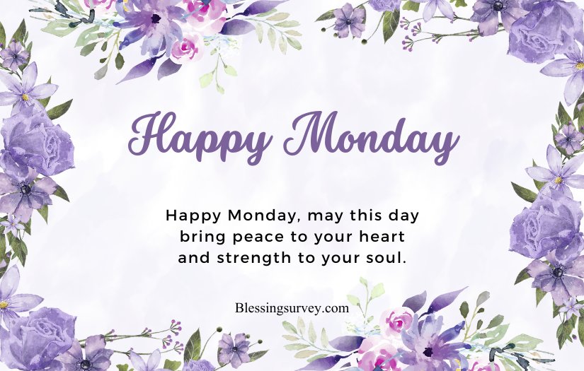 Monday Morning Blessings Images