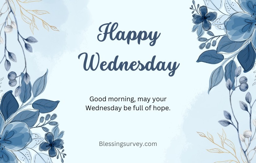 Wednesday Morning Blessings Images