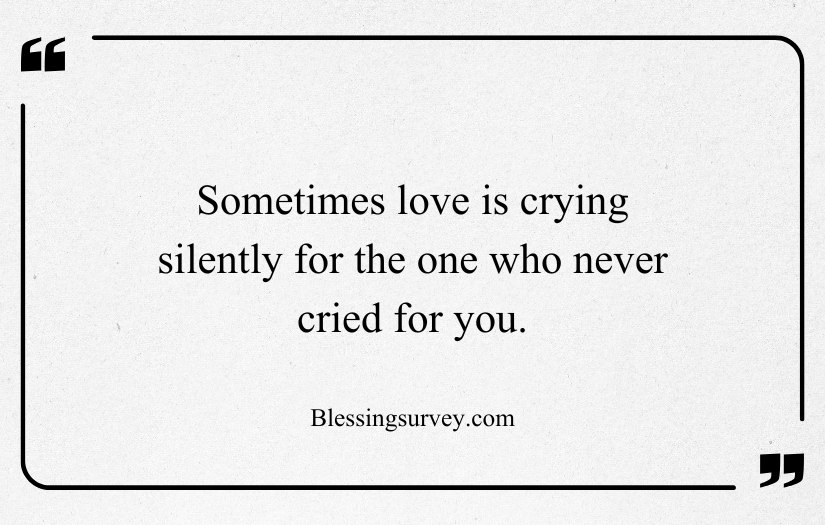 Sad Quotes About Love For Her