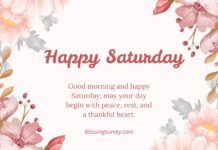 Saturday Morning Blessings Saturday Morning Blessings