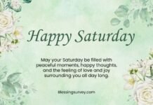 Happy Saturday Blessings Happy Saturday Blessings