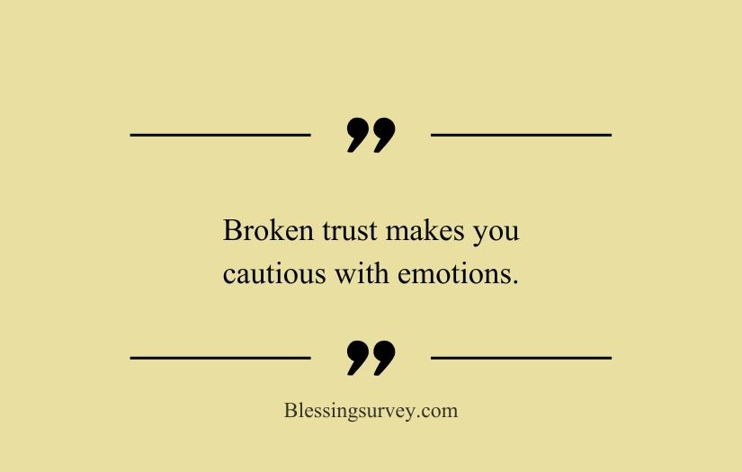 Heartfelt Broken Trust Quotes